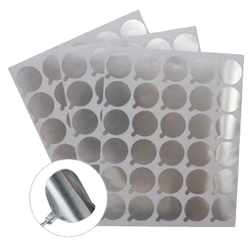 Jade Stone Stickers Round Foil - 300 Stickers 2