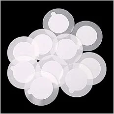 Jade Stone Stickers White 5cm - 30 Stickers 2
