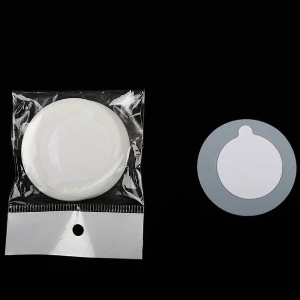 Jade Stone Stickers White 5cm - 30 Stickers 3